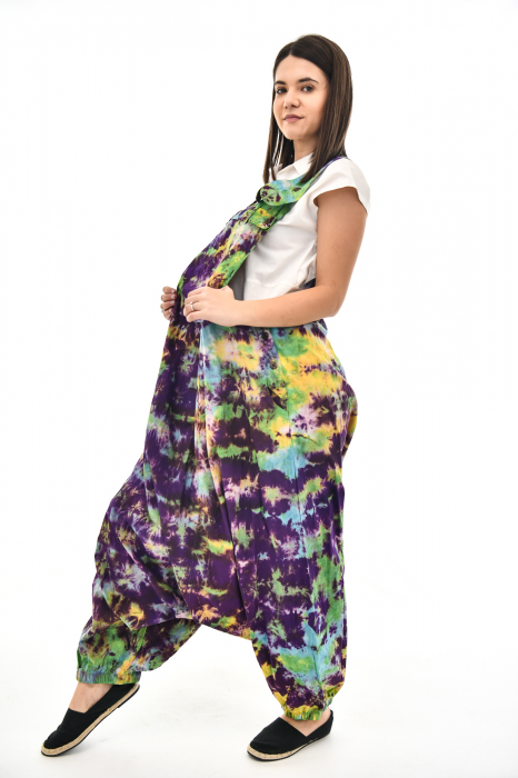 Salopeta Salvar Tie-dye - Portocaliu [88]