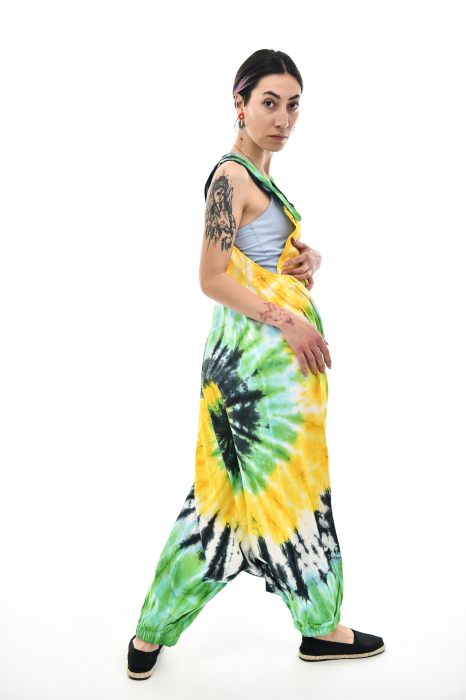 Salopeta Salvar Tie-dye - Portocaliu [10]