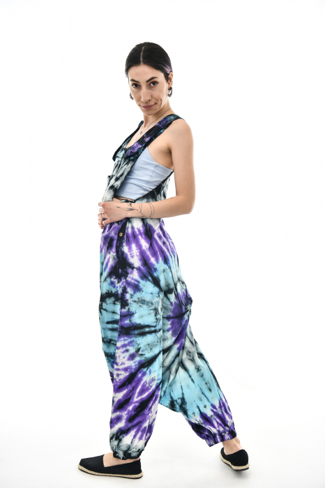 Salopeta Salvar Tie-dye - Portocaliu [25]