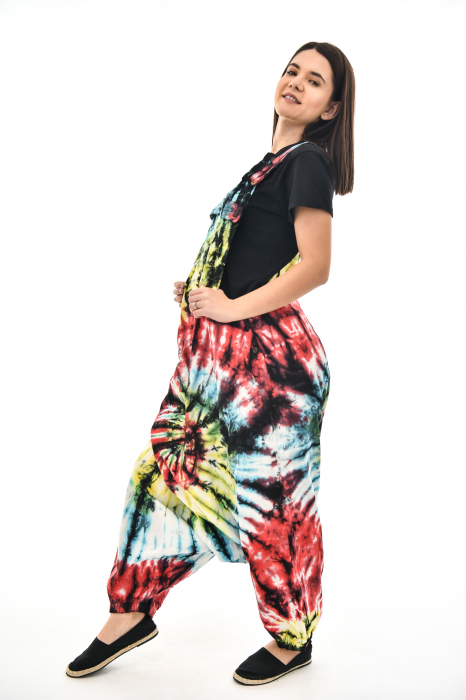 Salopeta Salvar Tie-dye - Portocaliu [32]