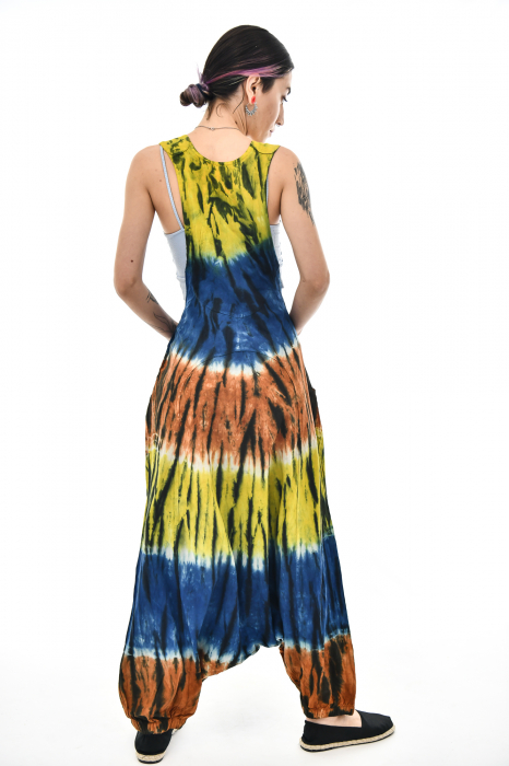 Salopeta Salvar Tie-dye - Portocaliu [15]
