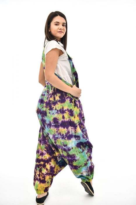 Salopeta Salvar Tie-dye - Portocaliu [90]