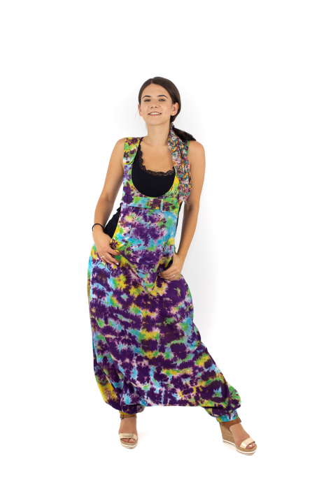 Salopeta Salvar Tie-dye - Ruginiu [4]