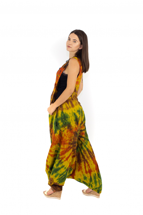 Salopeta Salvar Tie-dye - Ruginiu [2]