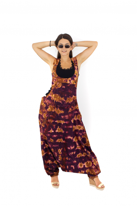 Salopeta Salvar Tie-dye - Ruginiu [2]