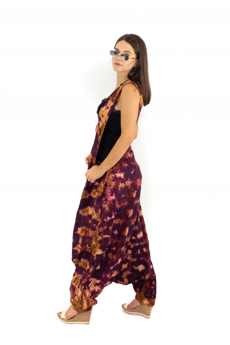 Salopeta Salvar Tie-dye - Ruginiu [3]