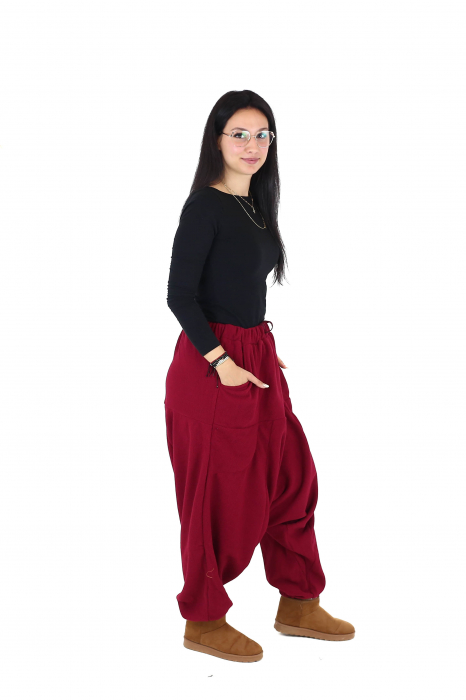 Salvari caldurosi din polar intr-o culoare - Teal [4]