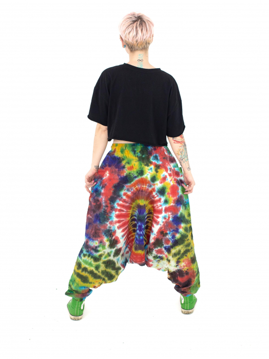 Șalvari din bumbac Tie Dye - Stelar [3]