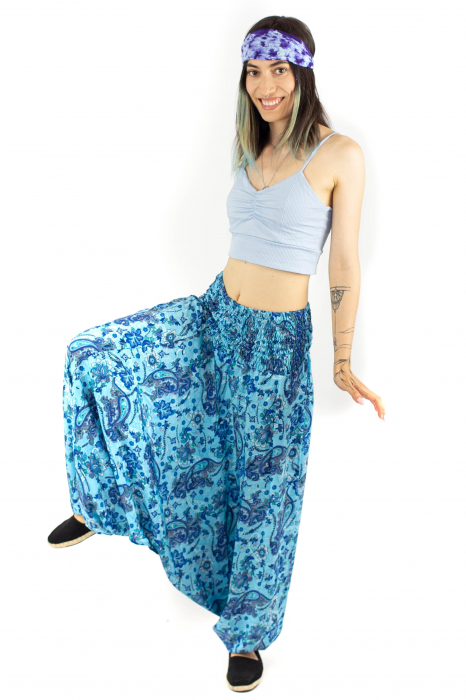 Salvari din material fluid cu motive orientale - M-39 [5]