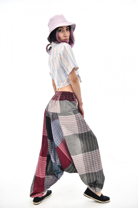 Salvari in carouri - Rosu cu Gri [8]