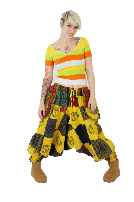 Salvari patch unicat cu buzunare supradimensionate - Model 20 [2]