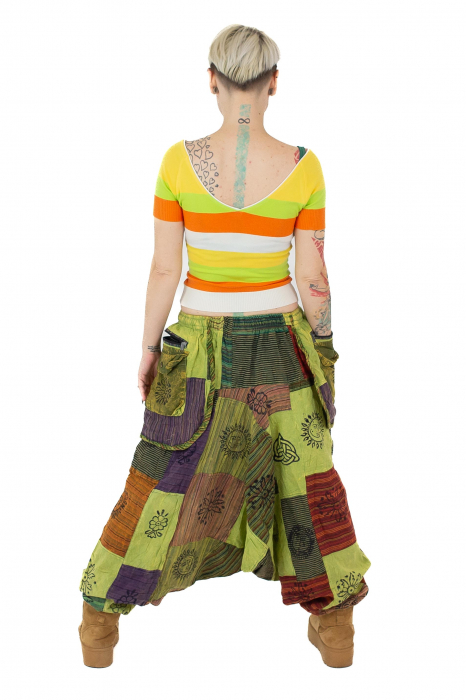 Salvari patch unicat cu buzunare supradimensionate - Model 25 [4]