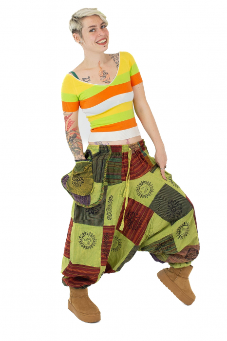 Salvari patch unicat cu buzunare supradimensionate - Model 25 [3]