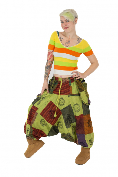 Salvari patch unicat cu buzunare supradimensionate - Model 25 [5]