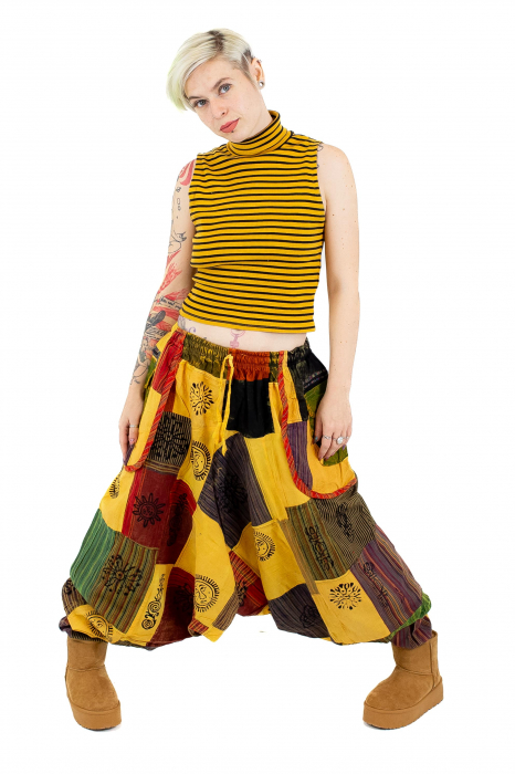 Salvari patch unicat cu buzunare supradimensionate - Model 37 [2]