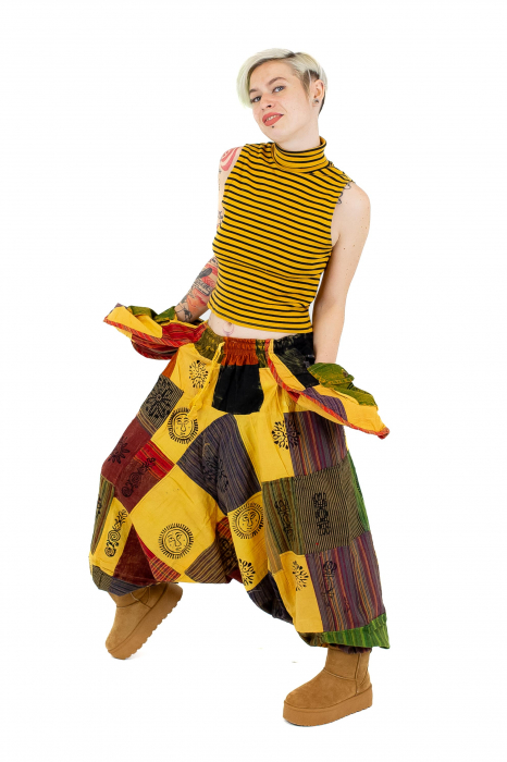 Salvari patch unicat cu buzunare supradimensionate - Model 37 [6]