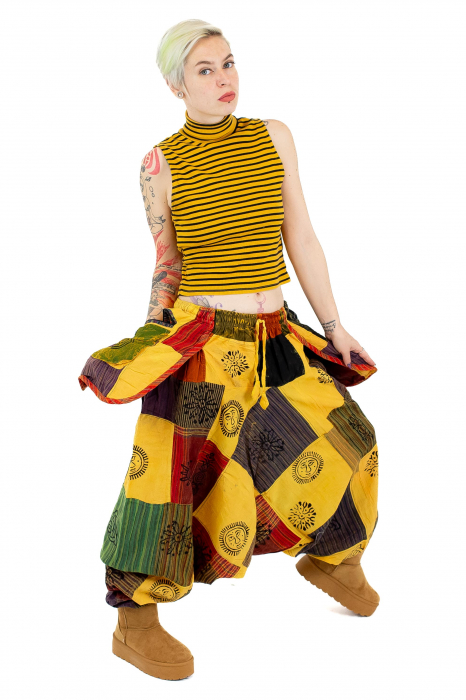 Salvari patch unicat cu buzunare supradimensionate - Model 37 [4]