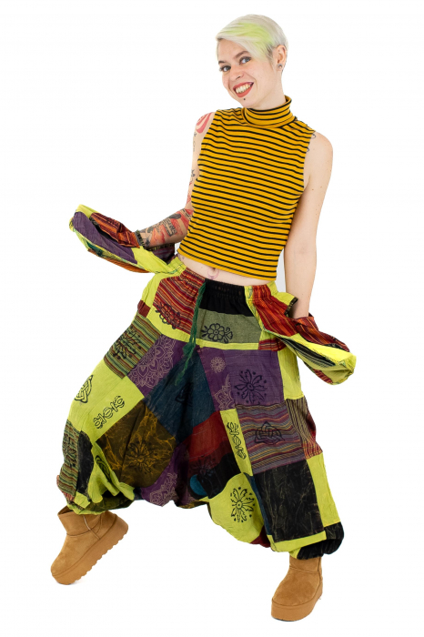 Salvari patch unicat cu buzunare supradimensionate - Model 39 [5]