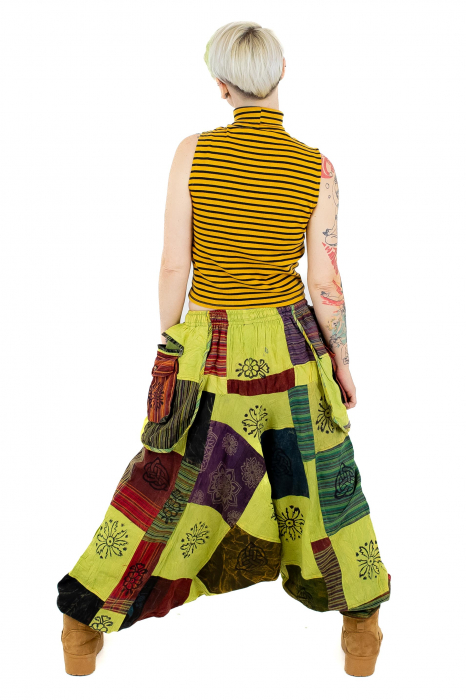 Salvari patch unicat cu buzunare supradimensionate - Model 39 [4]