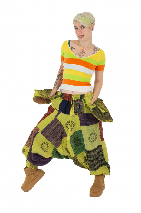 Salvari patch unicat cu buzunare supradimensionate - Model 54 [5]