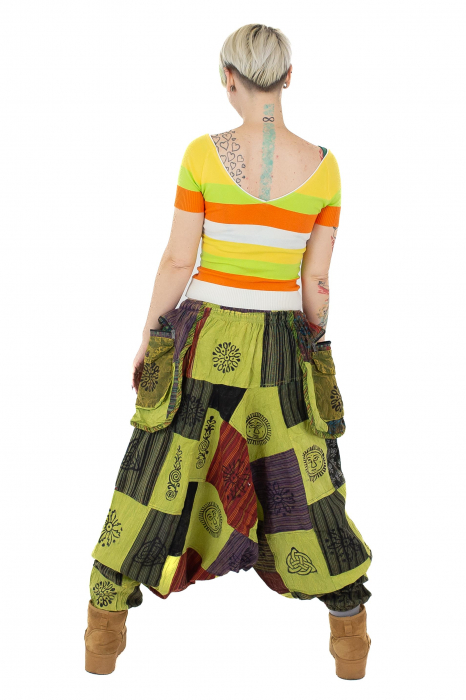 Salvari patch unicat cu buzunare supradimensionate - Model 59 [4]