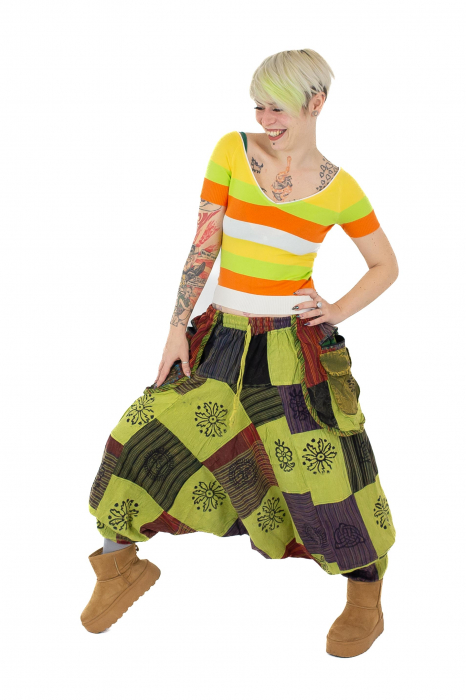 Salvari patch unicat cu buzunare supradimensionate - Model 59 [5]