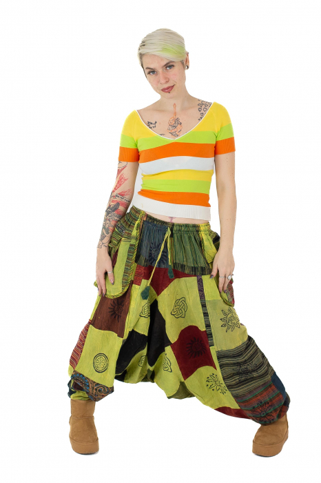 Salvari patch unicat cu buzunare supradimensionate - Model 6 [2]