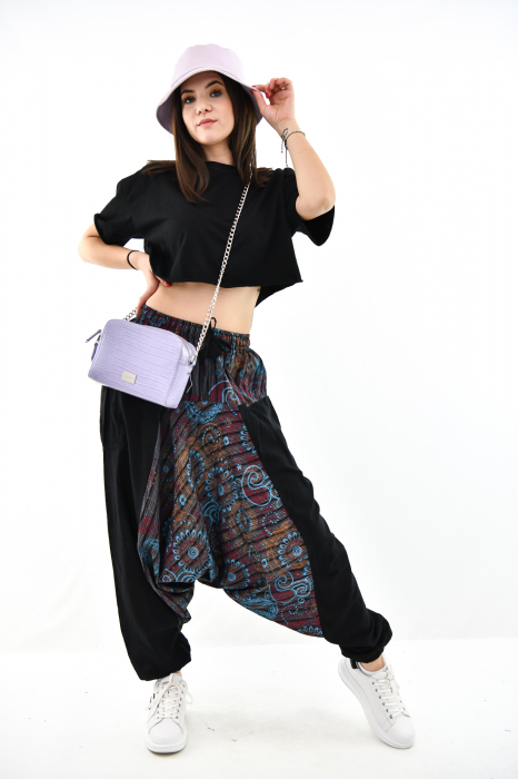 Salvari print mandala - negru [9]