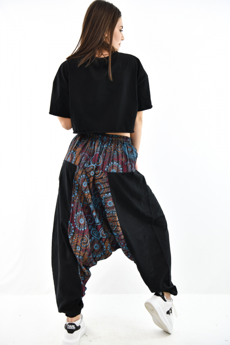 Salvari print mandala - negru [5]