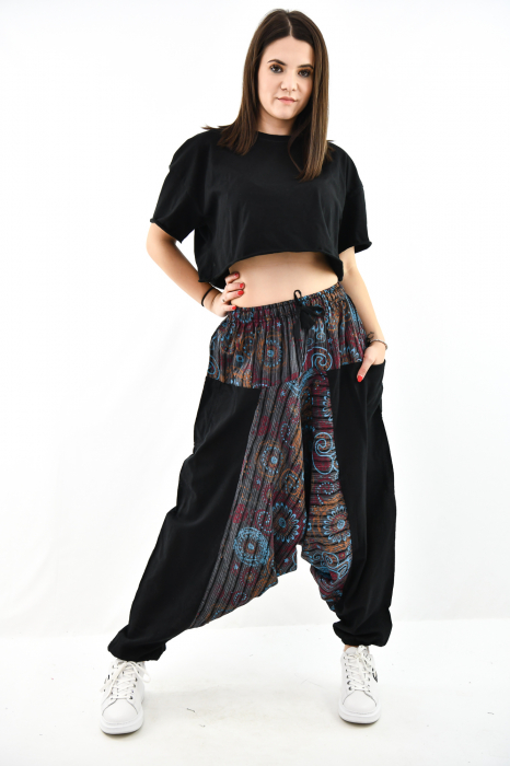 Salvari print mandala - negru [2]