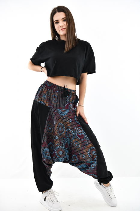 Salvari print mandala - negru [7]