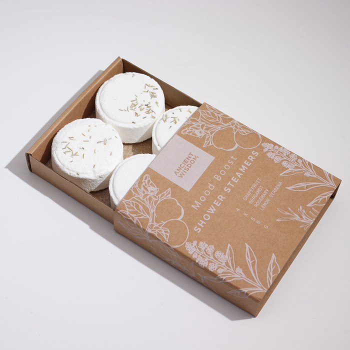 Set 4 tablete efervescente pentru baie - Stimularea stării de spirit [4]