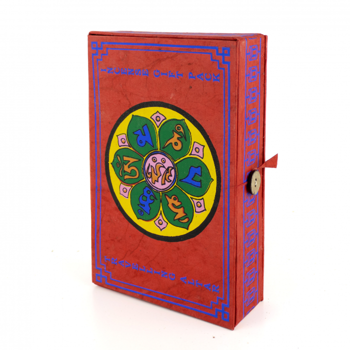 Set Altar Portabil cu Accesorii pentru Fumigatie, Statuie Buddha si Steaguri de Rugaciune - Model 5 [3]