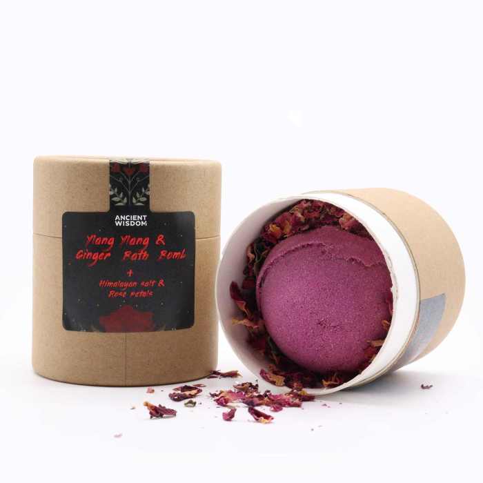 Set aromaterapie – Bombă de Baie Efervescentă, Sare de Himalaya și Petale de Trandafir (Cupid's Escape Self-Care) [3]