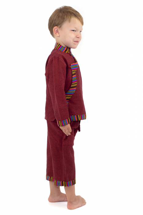 Set bluza si pantaloni pentru copii - Gri [8]