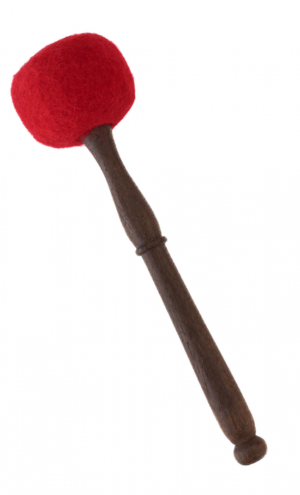 SET Singing Bowl (bol,malete+pernita) - handmade - 19cm - 900gr  - 203Hz- 1000 arms Lokeshwor [5]