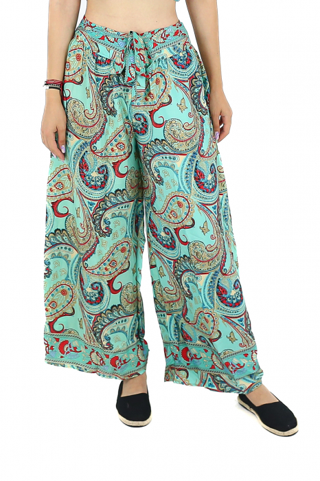 Set top tip bustiera si pantaloni cu croi drept - Model 1 [3]