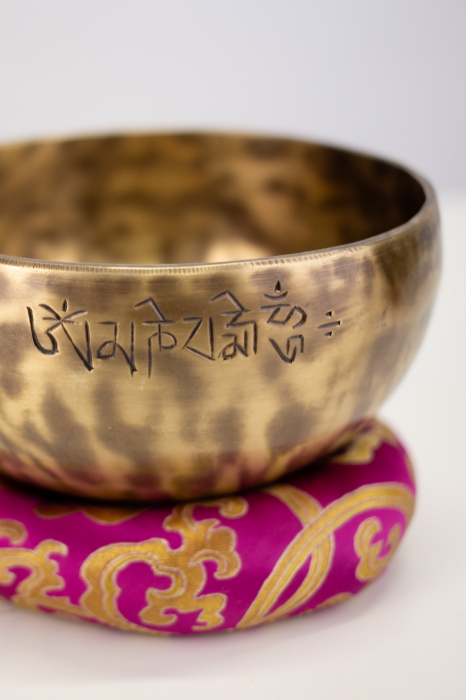 Singing Bowl Tibetan Autentic Forjat manual - Full Moon, 15 cm, 0,668 Kg [2]