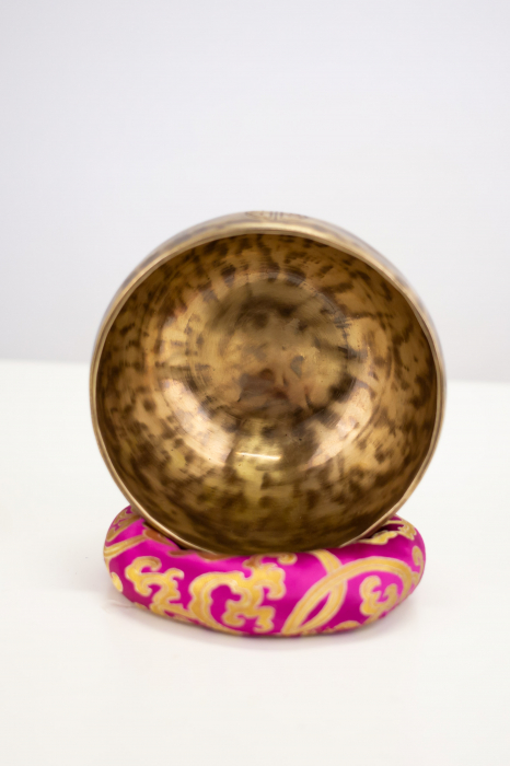 Singing Bowl Tibetan Autentic Forjat manual - Full Moon, 12,5 cm, 0,406 kg [4]