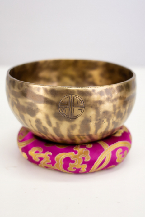 Singing Bowl Tibetan Autentic Forjat manual - Full Moon, 12,5 cm, 0,406 kg [5]