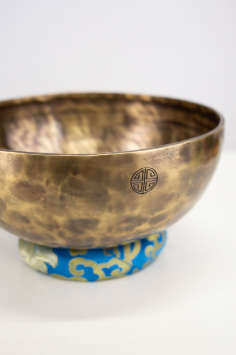 Singing Bowl Tibetan Autentic Forjat manual - Full Moon, 25 cm, 1,907 Kg [2]