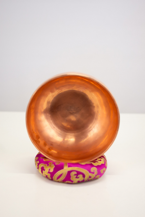 Singing Bowl Tibetan Autentic Forjat manual - Copper Color 16 cm, 0,716 kg [3]