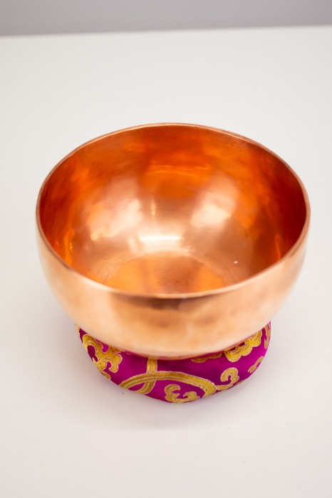 Singing Bowl Tibetan Autentic Forjat manual - Copper Color 16 cm, 0,716 kg [2]