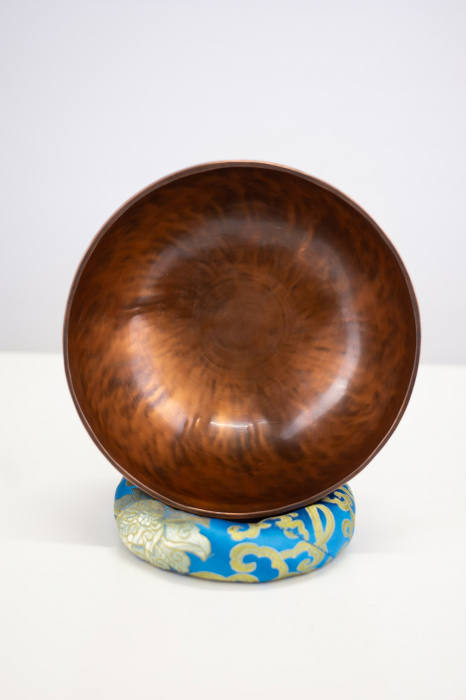 Singing Bowl Tibetan Autentic Forjat manual - Copper Antique 20 cm, 1,091 kg [4]