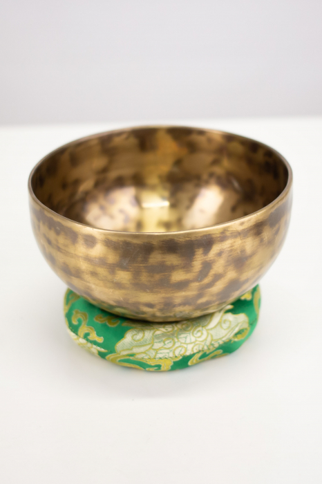 Singing Bowl Tibetan Autentic Forjat manual - Full Moon, 16 cm, 0,813 Kg [1]