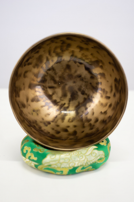 Singing Bowl Tibetan Autentic Forjat manual - Full Moon, 16 cm, 0,813 Kg [3]