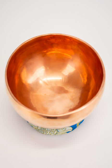 Singing Bowl Tibetan Autentic Forjat manual - Copper Color 17 cm, 1,005 kg [2]