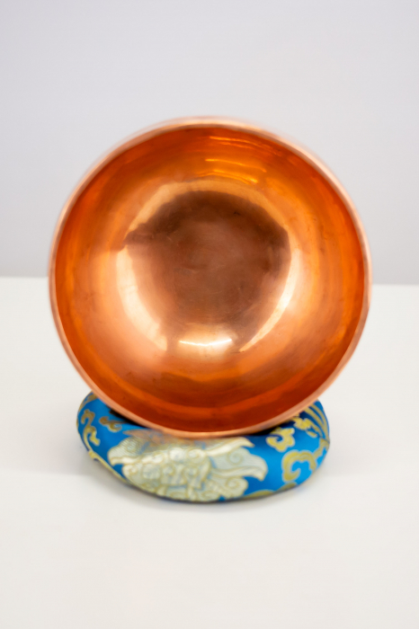 Singing Bowl Tibetan Autentic Forjat manual - Copper Color 17 cm, 1,005 kg [3]