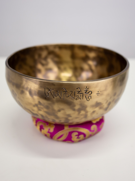 Singing Bowl Tibetan Autentic Forjat manual - Full Moon, 20 cm, 1,043 Kg [1]