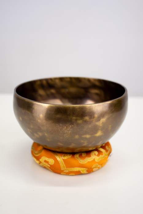 Singing Bowl Tibetan Autentic Forjat manual - Dark Tiger Antique 17 cm, 0,823 kg [1]